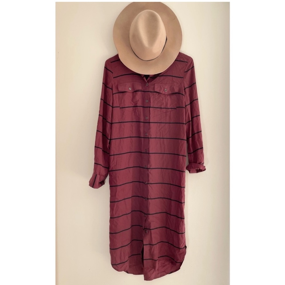 Topshop Striped Dress